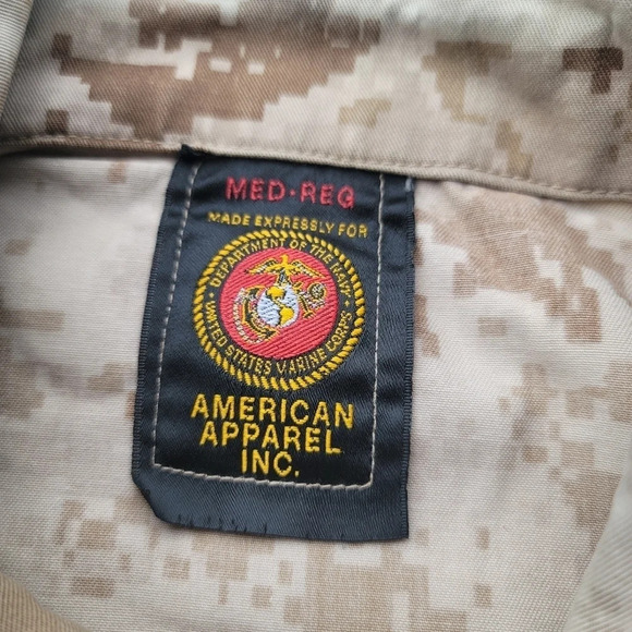 Propper USMC Marines Camouflage Button Up Tactical Long Sleeve Mens Med Regular - Picture 8 of 12